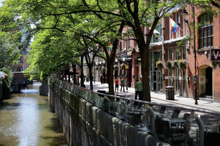 Canal Street in Manchester, where fears have been raised of an active serial killer by a psychology professor