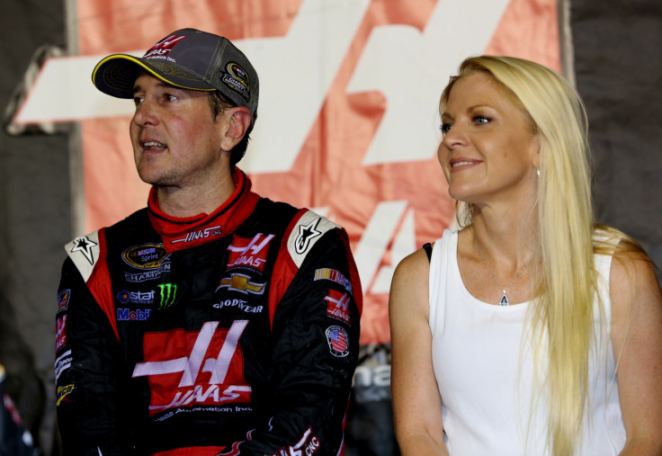 Kurt Busch and Patricia Driscoll during happier times, last year