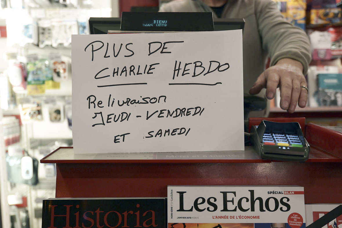 Charlie Hebdo sold out