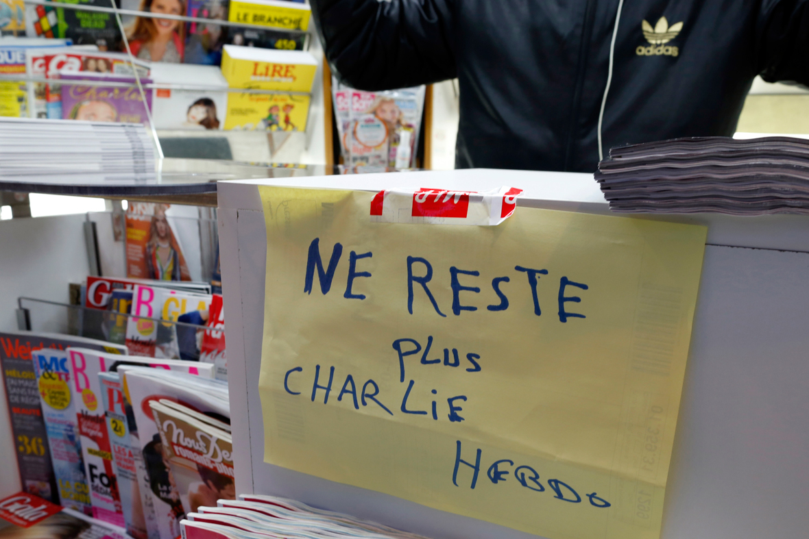 Charlie Hebdo sold out