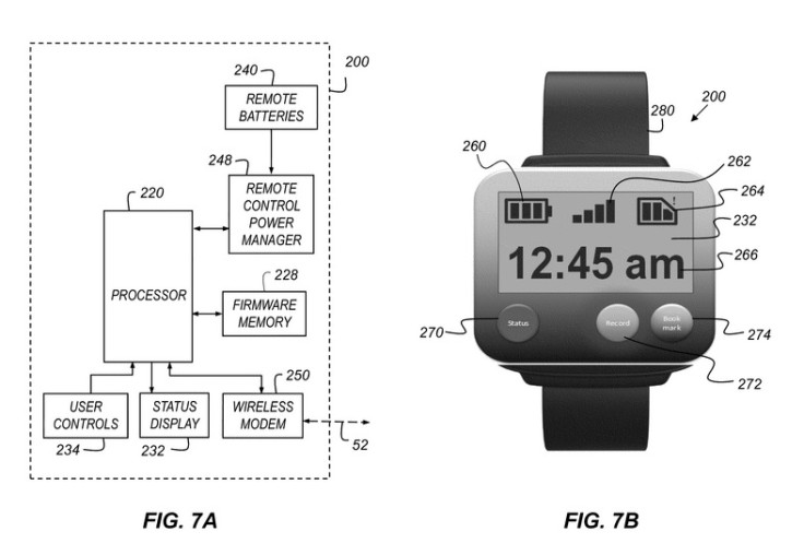 Apple action camera patent