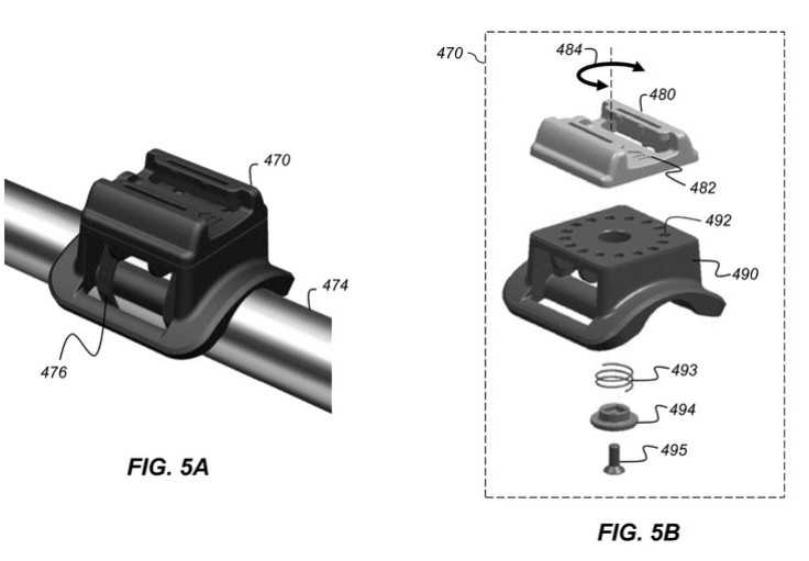 Apple action camera patent