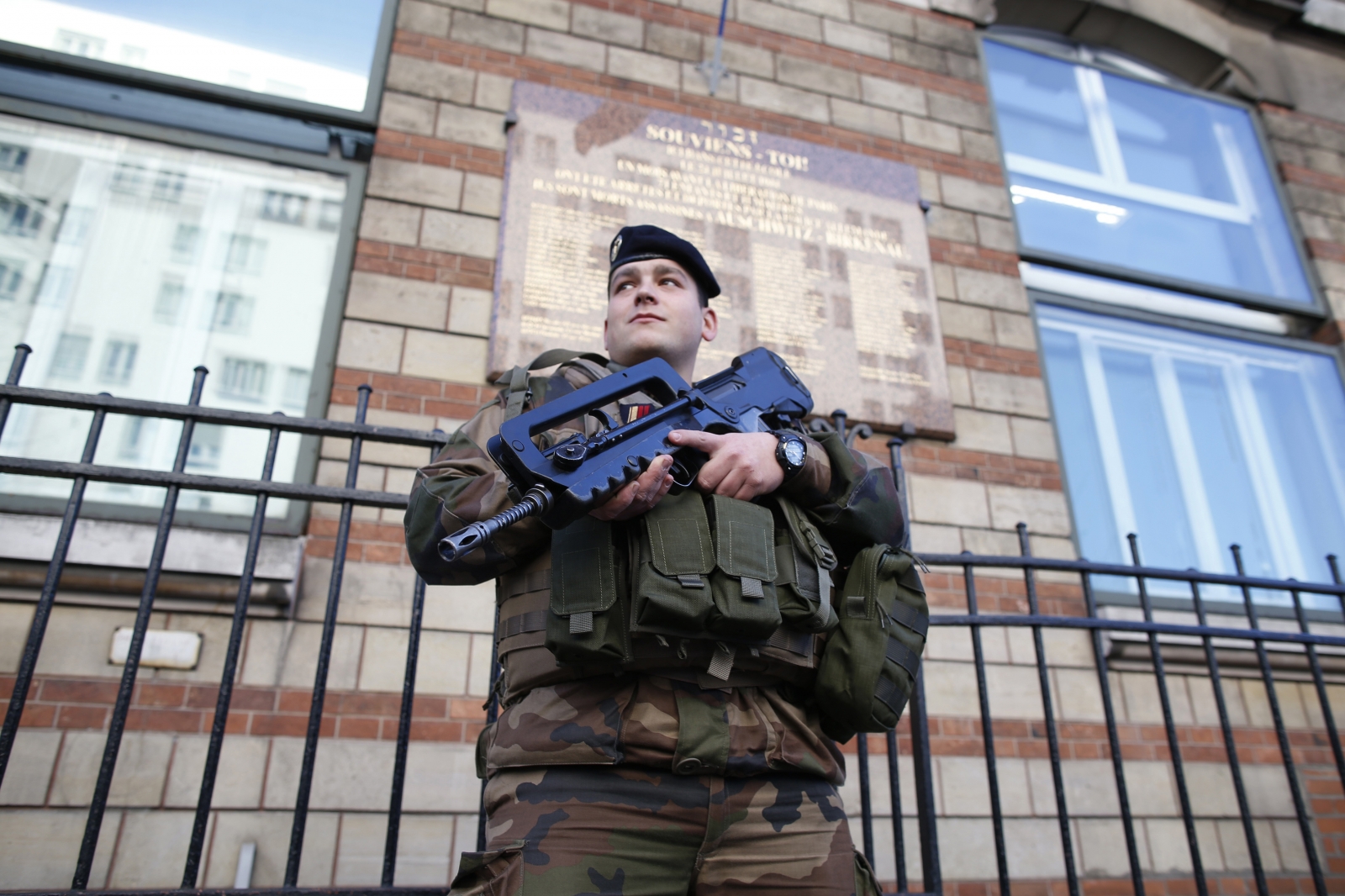 Charlie Hebdo France police step up security