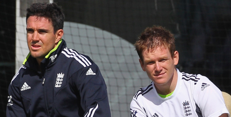 Kevin Pietersen and Eoin Morgan