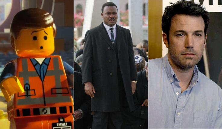 Oscar Nominations Snubs Surprises Shocks Selma Lego Movie