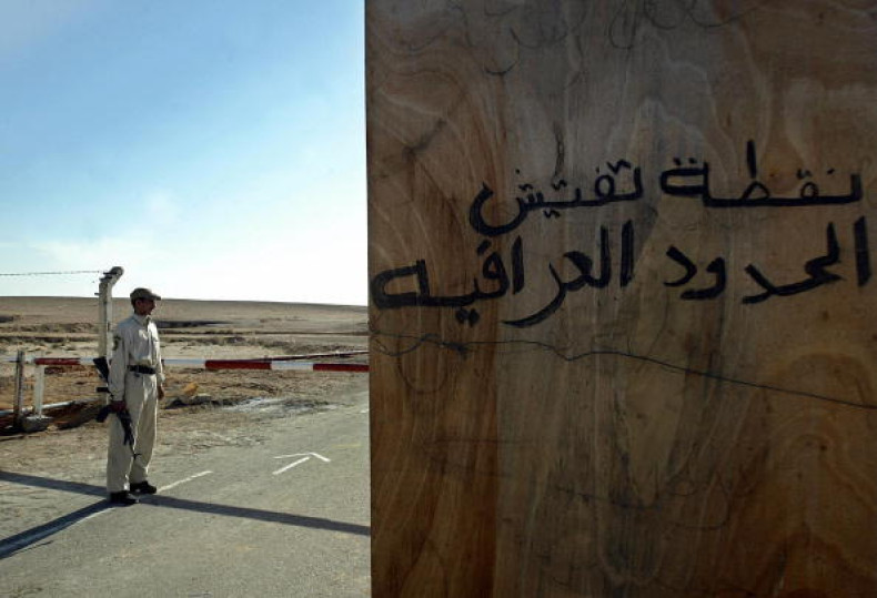 Saudi Iraq border