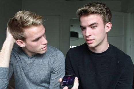 Gay twins come out to their father in emotional video