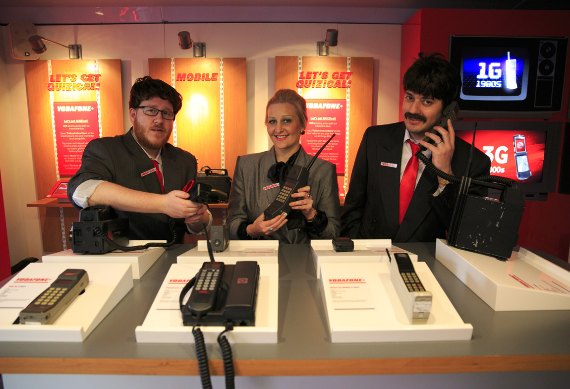 Back to the Future Vodafone launches 1984G Street to honour UK's first