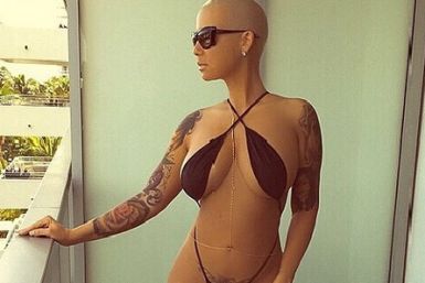 Amber Rose almost nude Instagram photo to break the internet? Twitter says 'hot cool' to Wiz Khalifa's ex-wife