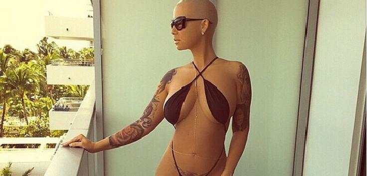 Amber Rose almost nude Instagram photo to break the internet? Twitter says 'hot cool' to Wiz Khalifa's ex-wife