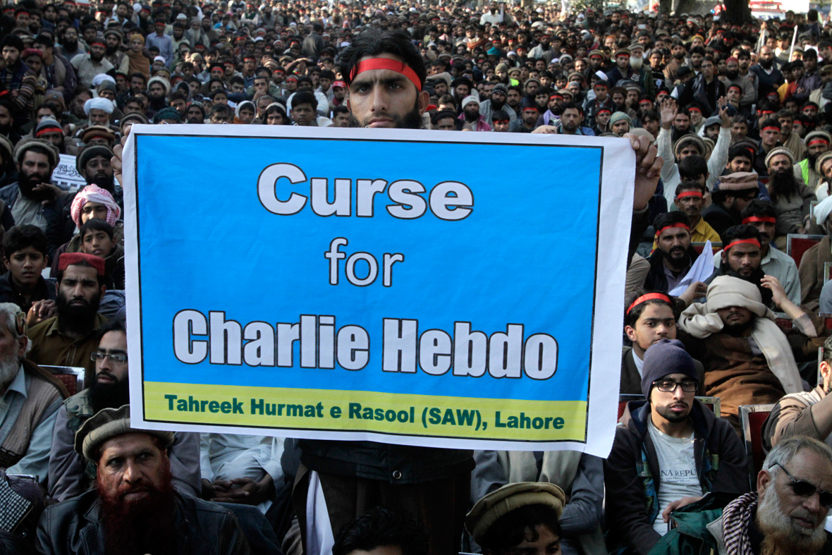 Charlie Hebdo: Muslims around the world protest against Prophet