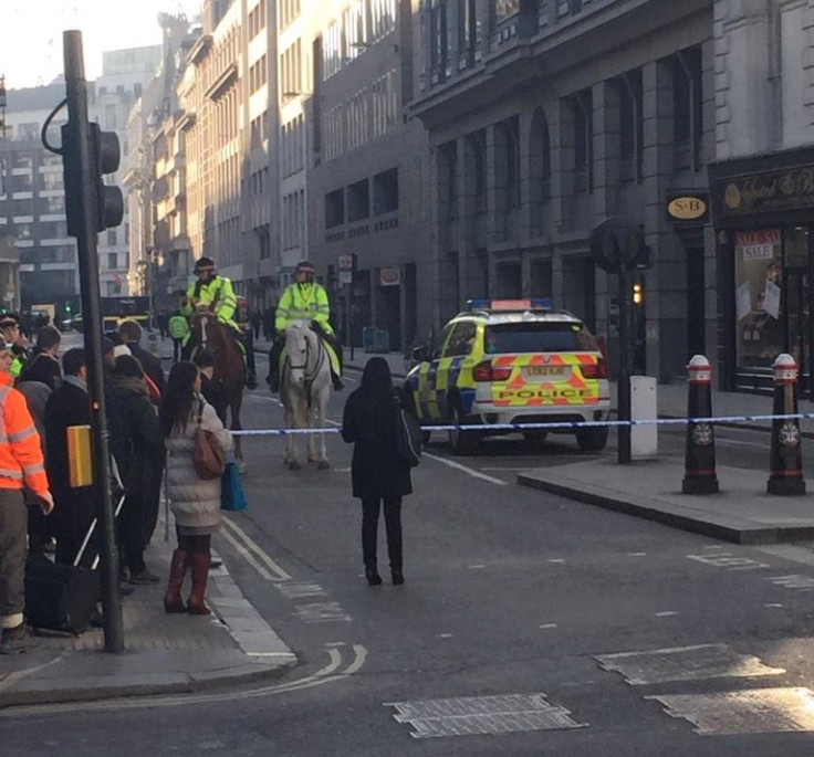 Moorgate security alert