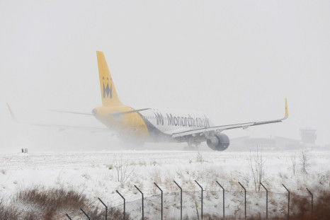 Leeds Bradford Airport was forced to close earlier this morning because of heavy snow