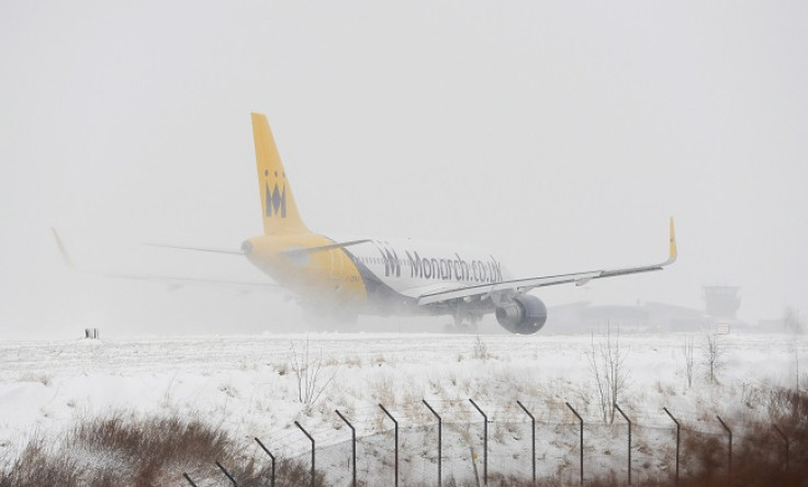 Leeds Bradford Airport was forced to close earlier this morning because of heavy snow