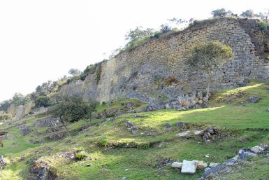 Kuelap in north east Peru is a fortress that began in Neolithic times
