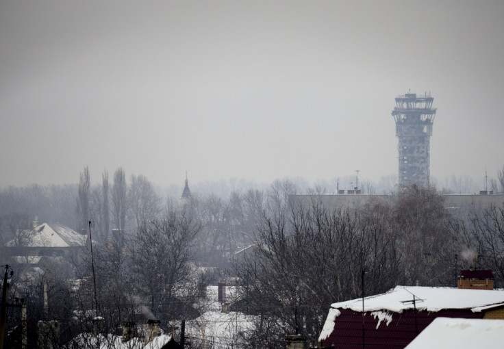 Donetsk international airport Battle Ukraine