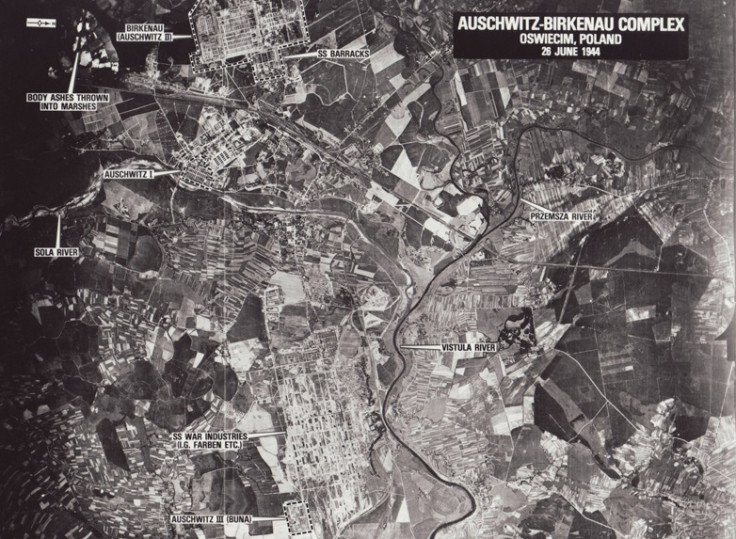 Auschwitz map