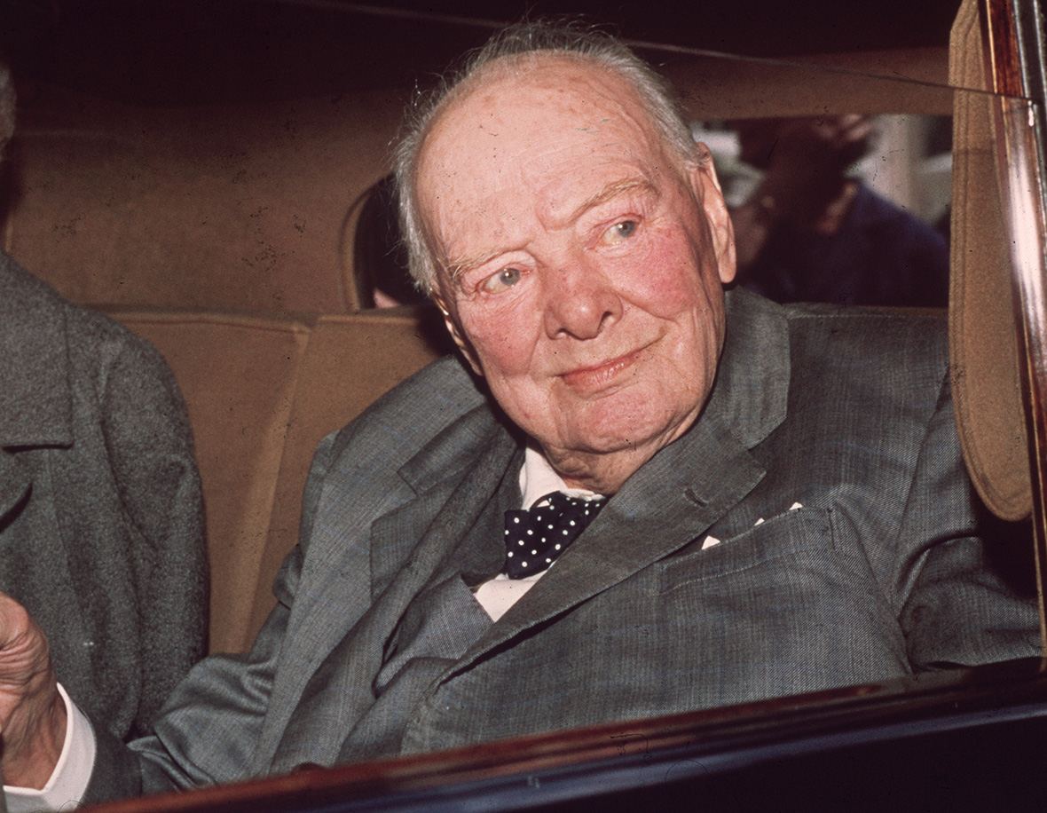 Winston Churchill Last Photo