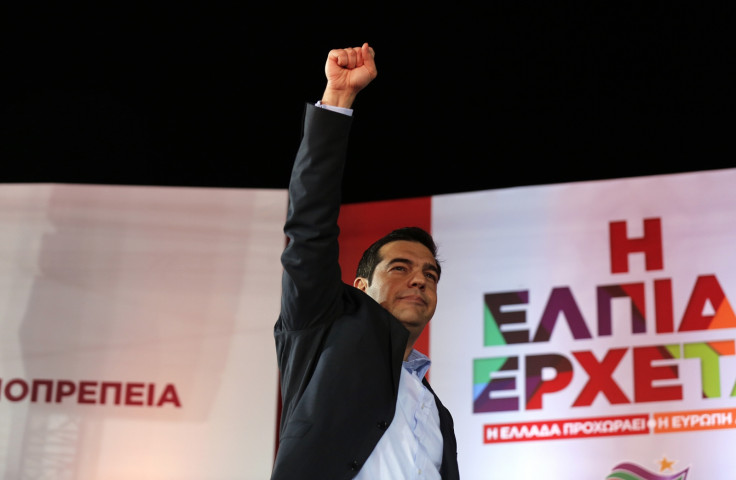 Rradical leftist Syriza party Alexis Tsipras