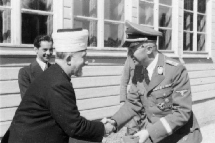 Grand Mufti of Jerusalem and Heinrich Himmler