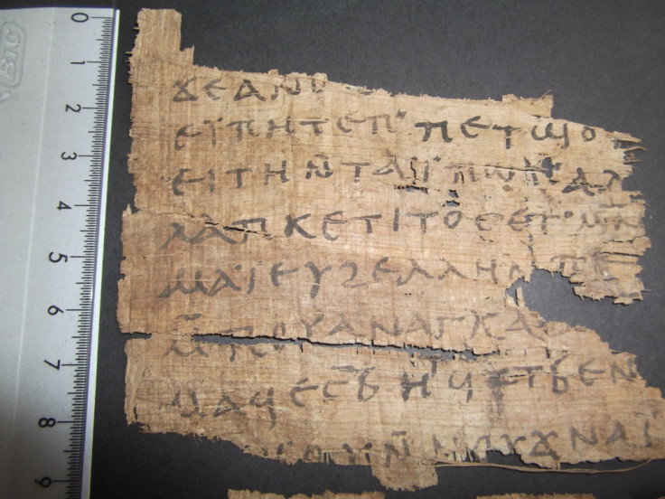 GC.MS.000462, a papyrus fragment that was sold on eBay in 2012 which has a text from Galatians 2:2-4, 5-6 in the New Testament