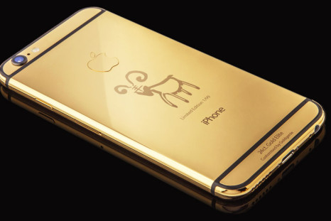Gold-plated Year of the Goat iPhone 6