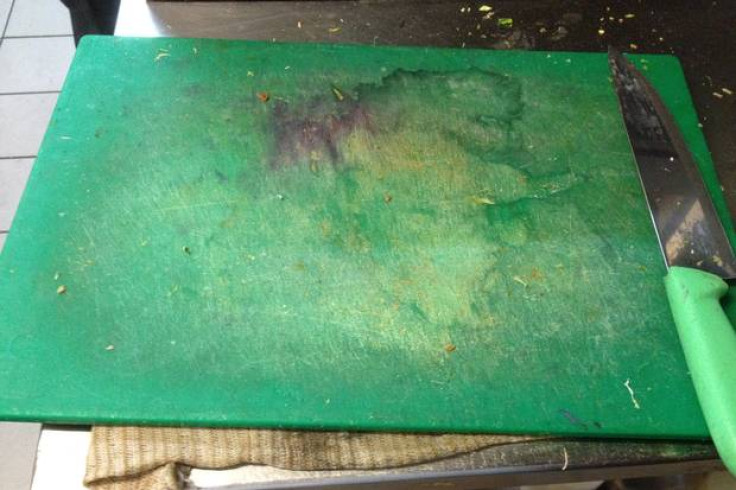Chopping board nightmares provided by Chick Inn in Walthamstow Chopping board nightmares provided by Chick Inn in Walthamstow