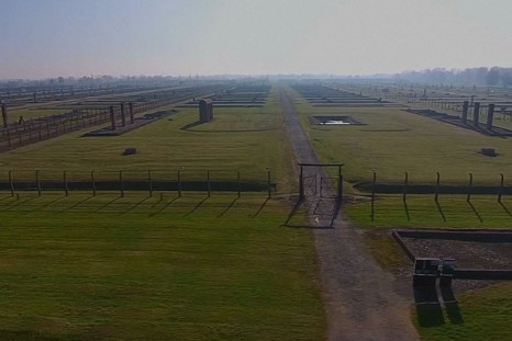 Holocaust Memorial Day 2015: Auschwitz concentration camp filmed from the sky in drone video