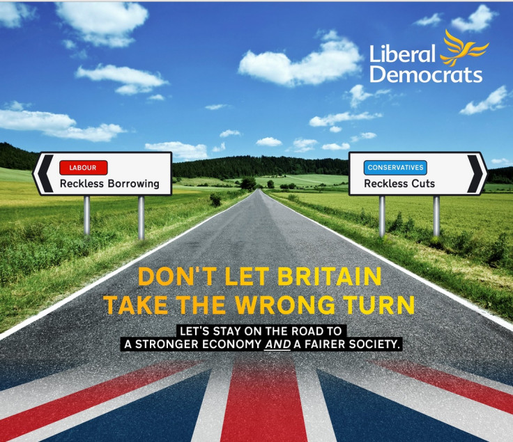 Liberal Democrats election poster