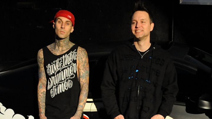 Travis Barker Sends Prayers For Blink 182 Bandmate Mark Hoppus Who Is Battling Cancer