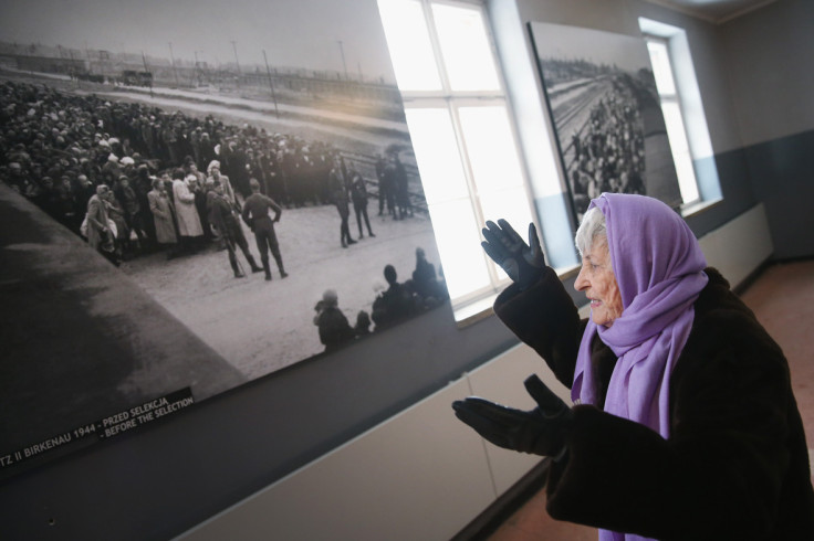 Auschwitz survivors return