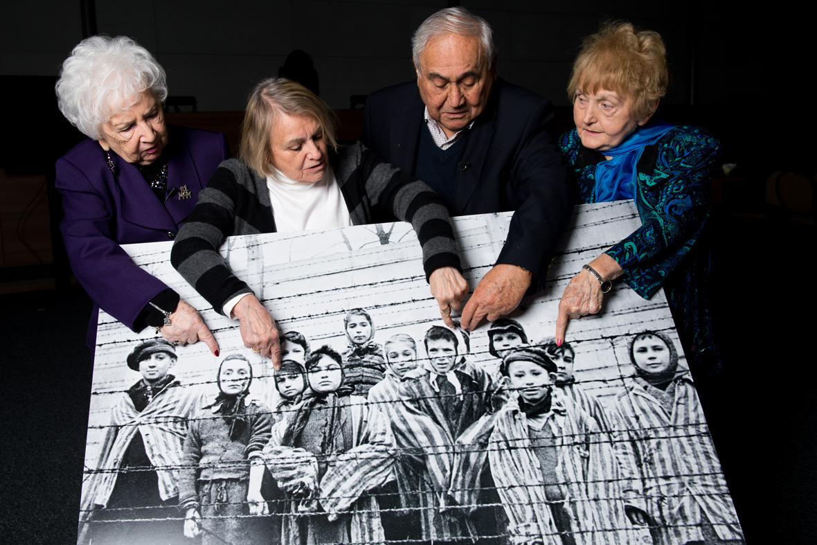 Auschwitz survivors return