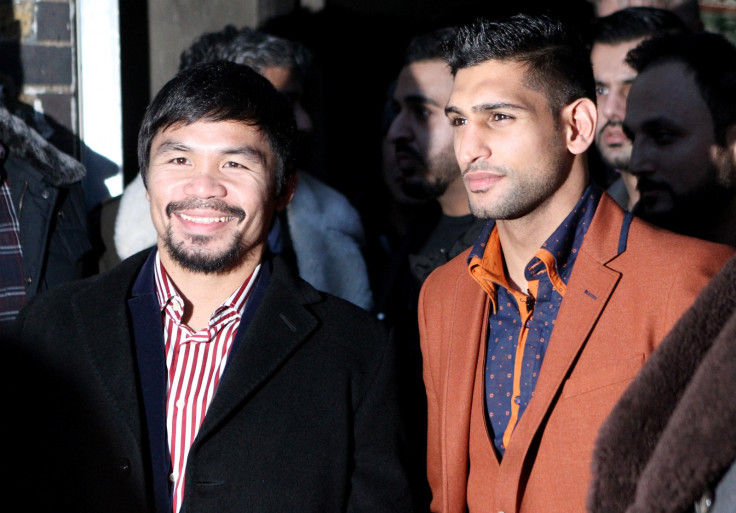 Manny Pacquiao and Amir Khan