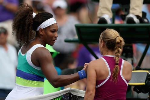 Serena Williams v Dominka Cibulkova