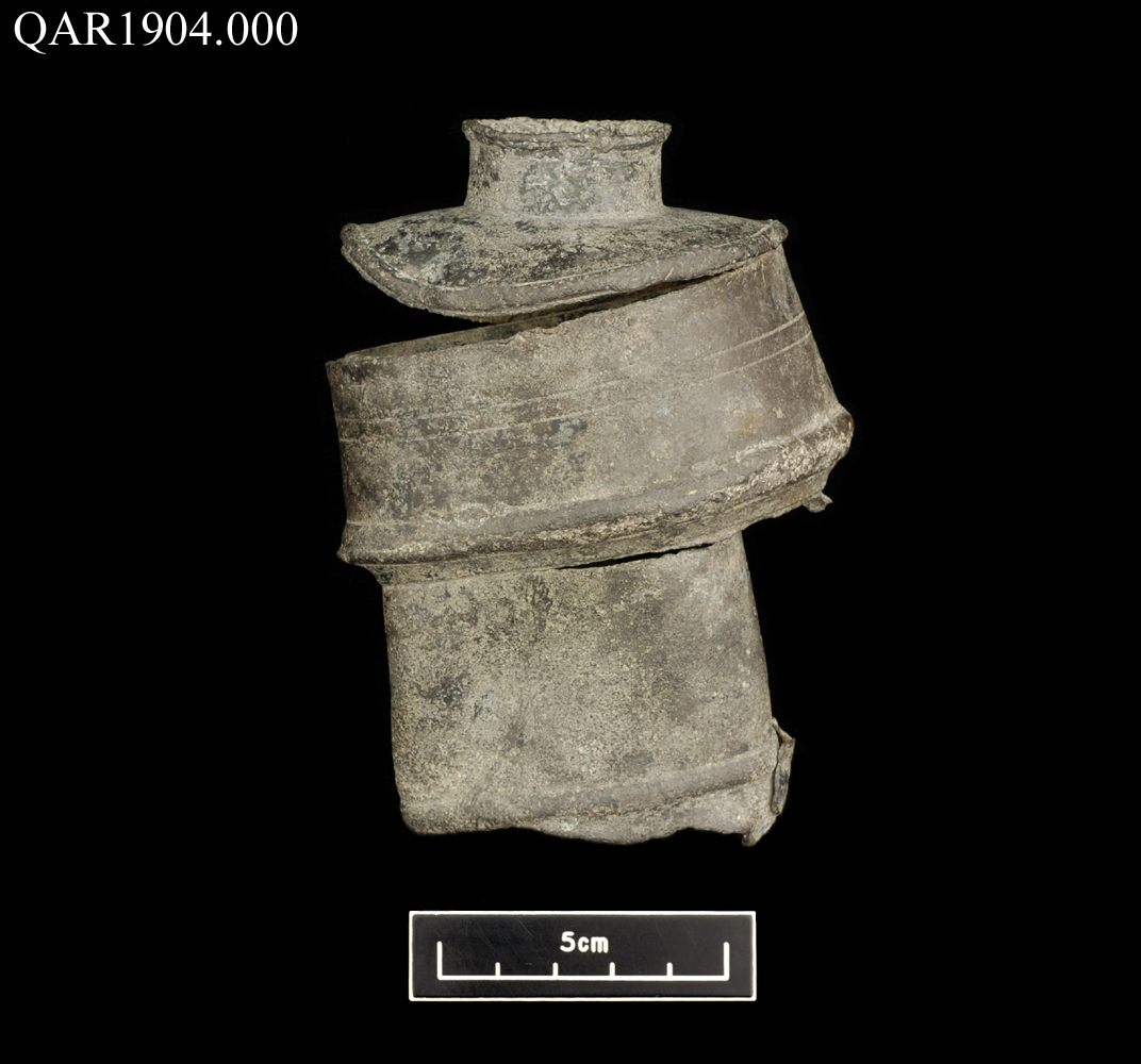 The remains of two clyster pumps, which would have been used to pump fluid into the rectum, allowing the body to quickly absorb it The remains of two clyster pumps, which would have been used to pump fluid into the rectum, allowing the body to quickly absorb it