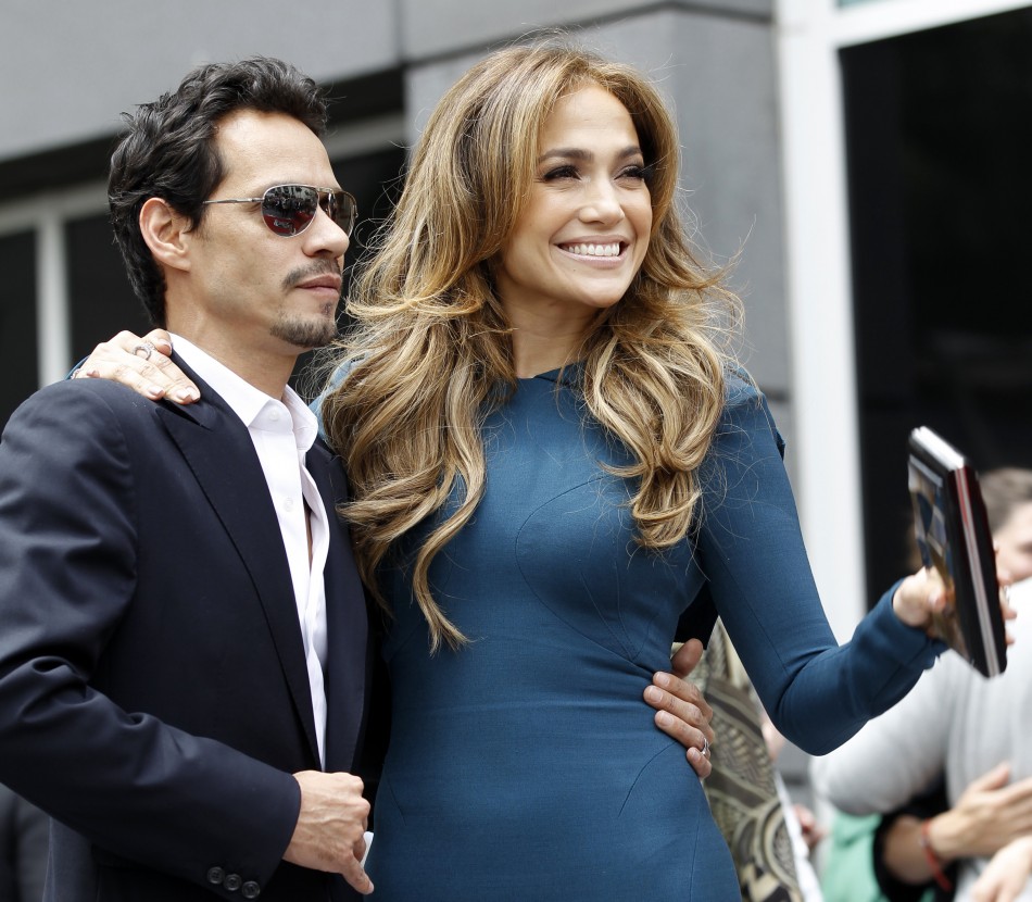 Jennifer Lopez and ex-husband Marc Anthony