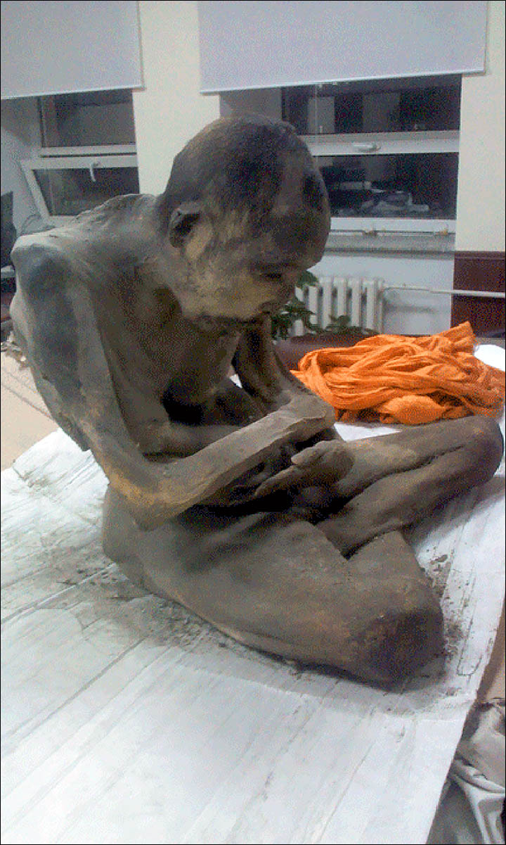 Centuries old mummified monk found meditating in Mongolia
