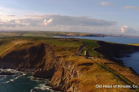Ireland drone video shows off country's beautiful west coast