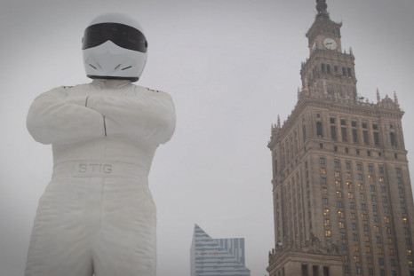 The Stig: Giant statue of Top Gear star unveiled in Poland