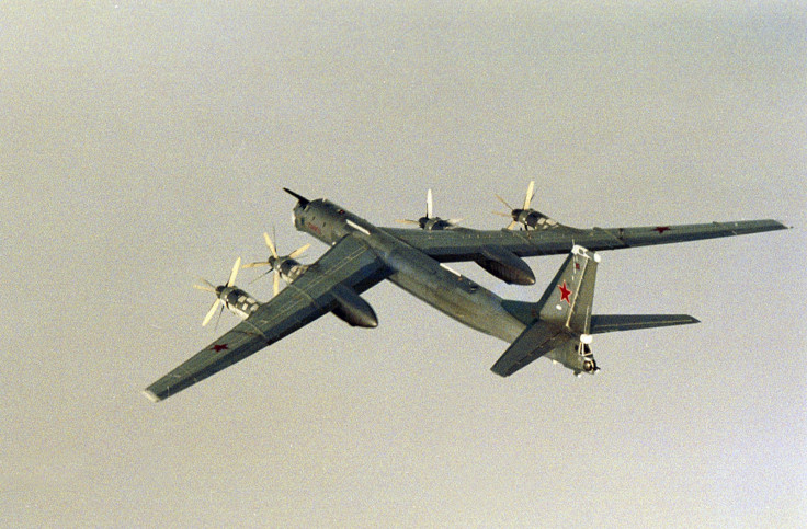 A Russian Tupolev Tu-95 plane