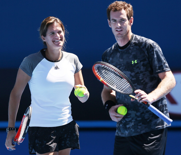 Andy Murray and Amelie Mauresmo