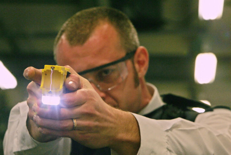 Taser use London police