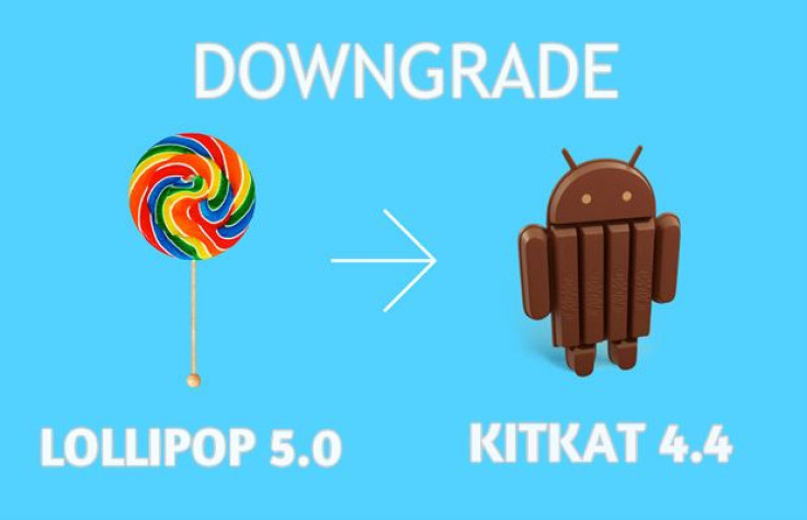 How to downgrade from Android 5.0 to Android 4.4 on Nexus devices