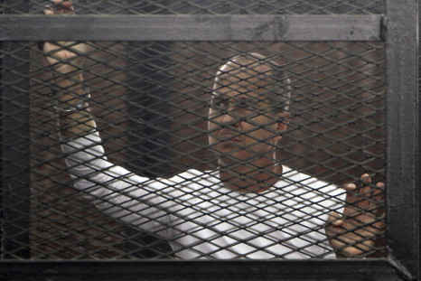 Jailed Al-Jazeera journalist Peter Greste jailed from jail in Cairo