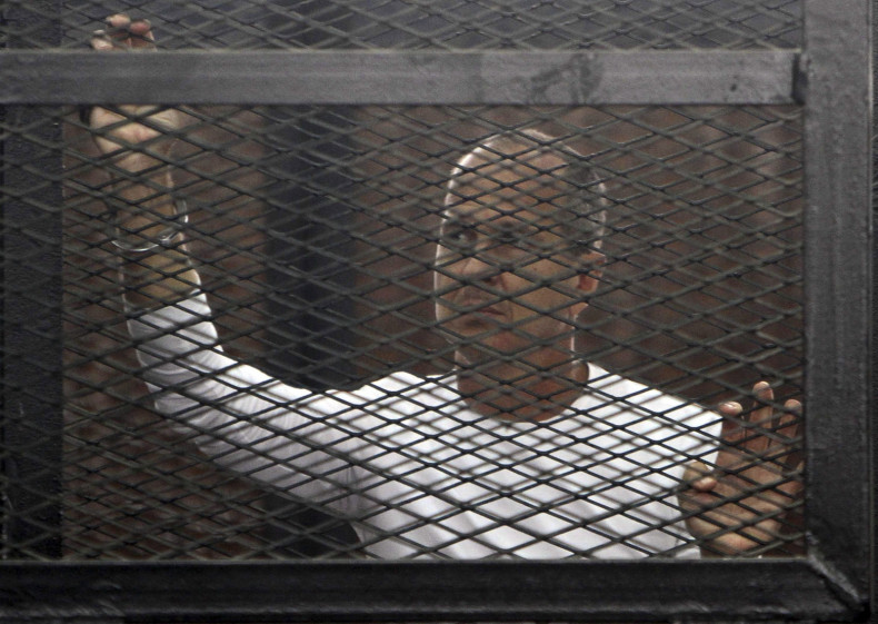 Jailed Al-Jazeera journalist Peter Greste jailed from jail in Cairo