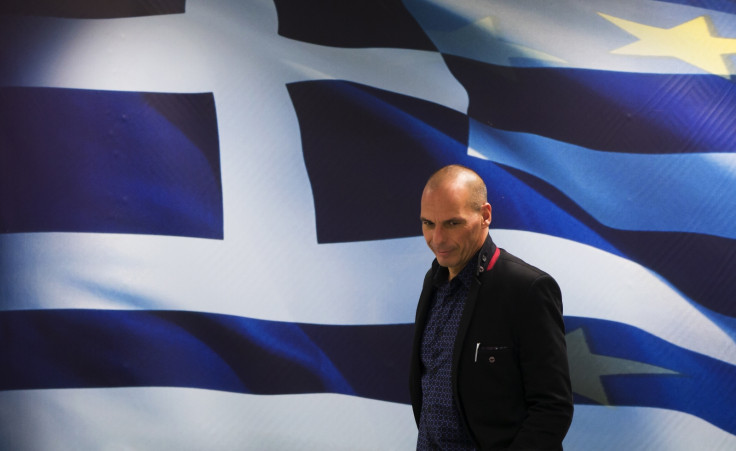 Newly appointed Greek Finance Minister Yanis Varoufakis arrives at a hand over ceremony in Athens, January 28, 2015.