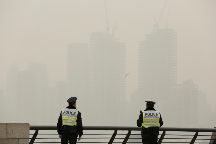 Hazy Day in Shanghai Hazy Day in Shanghai