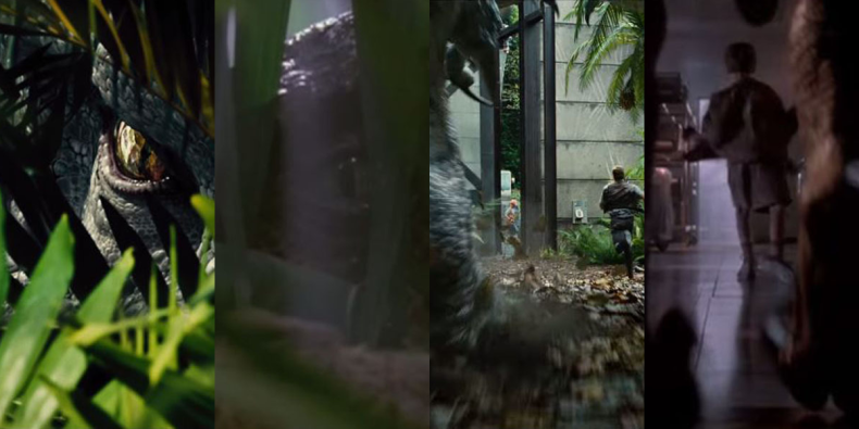 Jurassic World Jurassic Park Comparisons Easter Eggs Trailer