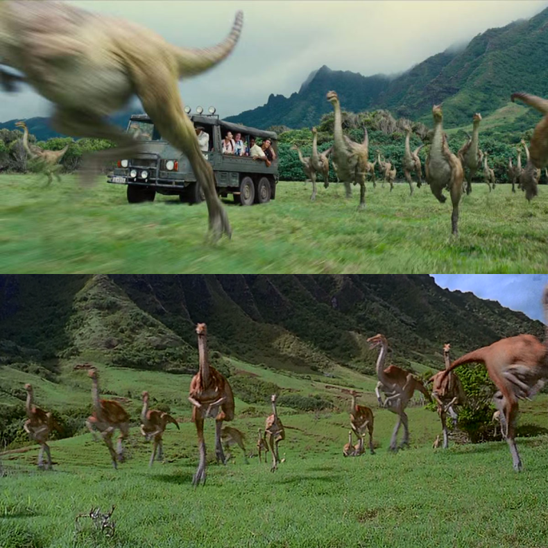 Jurassic World Jurassic Park Comparisons Easter Eggs Trailer