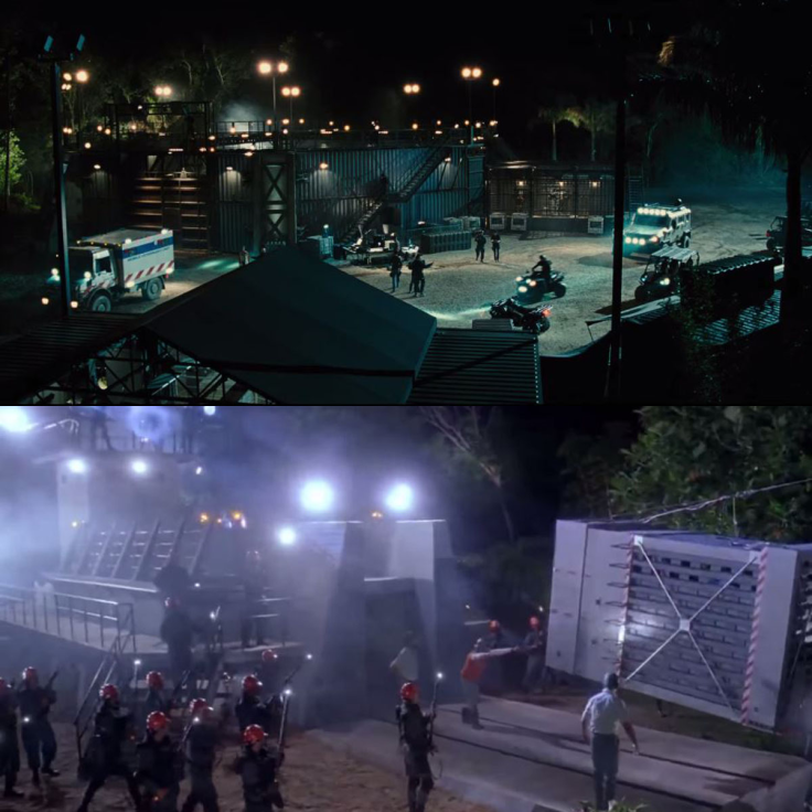 Jurassic World Jurassic Park Comparisons Easter Eggs Trailer